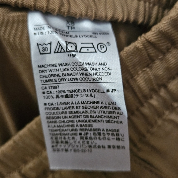 NWT Banana Republic Outlet Women's Size XS Pants Tencel Lyocell - Picture 4 of 5